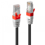 Tinklo Kabelis - LINDY Cat.6A S/FTP LSZH Tinklo Kabelis, RJ45, M/M, 500MHz, 26AWG, 0.3 m, Juodas
