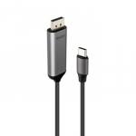 Kabelis - LINDY 2m USB Type C į DisplayPort 8K60Hz 32.4Gbps