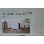 SALE OUT. Mill CO2200MECMAX 2200W Convection Heater, Mechanical thermostat, Wire heating element, White | Mill Heater | CO2200MECMAX | Convection Heater | 2200 W | Number of power levels 3 | Suitable for rooms up to max 30 m&sup2; | White | DAMAGED PACKAGING
