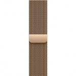 Apple Milanese Loop, 46mm, S/M, gold - Dirželis