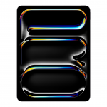 Apple iPad Pro 13&rdquo;, M5 (2025), 1 TB, WiFi + Cellular, blizgus, juodas - Plan&scaron;etinis kompiuteris