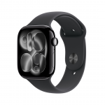 Apple Watch 11, 46 mm, GPS, S/M, juodas - I&scaron;manusis laikrodis