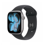 Apple Watch 11, 46 mm, GPS, S/M, tamsiai pilkas - I&scaron;manusis laikrodis