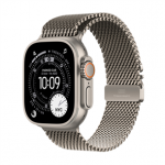 Apple Watch Ultra 3, 49 mm, Titanium Milanese Loop, Medium, titano spalvos - I&scaron;manusis laikrodis