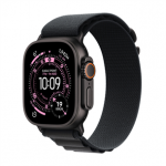 Apple Watch Ultra 3, 49 mm, Alpine Loop, Large, juodo titano/juodas - I&scaron;manusis laikrodis
