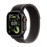 Apple Watch Ultra 3, 49 mm, Trail Loop, S/M, juodo titano/juodas - I&scaron;manusis laikrodis