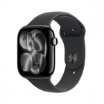 Apple Watch 11, 46 mm, GPS + Cellular, M/L, juodas - I&scaron;manusis laikrodis