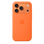 Apple Silicone Case with Magsafe, iPhone 17 Pro, oranžinis - Dėklas