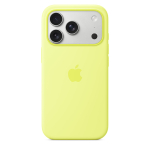 Apple Silicone Case with Magsafe, iPhone 17 Pro, geltonas - Dėklas