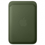 Apple FineWoven Wallet, Magsafe, žalias - Magnetinis kortelių dėklas