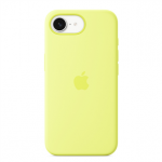 Apple Silicone Case, iPhone 16e, juodas - Dėklas