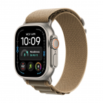 Apple Watch Ultra 4, 49 mm, Alpine Loop, M, natūralaus titano / &scaron;viesiai rudas - I&scaron;manusis laikrodis