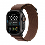 Apple Watch Ultra 4, 49 mm, Alpine Loop, S, juodo titano / rudas - I&scaron;manusis laikrodis