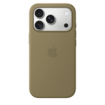 Apple Silicone Case with Magsafe, iPhone 18 Pro, žalias - Dėklas
