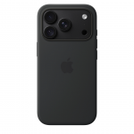 Apple Silicone Case with Magsafe, iPhone 18 Pro, juodas - Dėklas