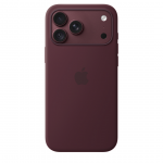 Apple Silicone Case with Magsafe, iPhone 18 Pro Max, tamsiai raudonas - Dėklas