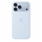 Apple Silicone Case with Magsafe, iPhone 18 Pro Max, &scaron;viesiai mėlynas - Dėklas