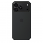 Apple Silicone Case with Magsafe, iPhone 18 Pro Max, juodas - Dėklas