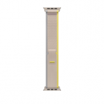 Dirželis Apple Watch 49mm, Trail Loop, S/M, yellow/beige