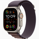 I&scaron;manusis laikrodis Apple Watch Ultra 2, 49 mm, Alpine Loop, Medium, indigo