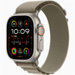 I&scaron;manusis laikrodis Apple Watch Ultra 2, 49 mm, Alpine Loop, Small, olive Prekė - MREX3EL/A