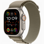 I&scaron;manusis laikrodis Apple Watch Ultra 2, 49 mm, Alpine Loop, Medium, olive