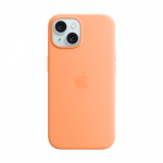 Dėklas Apple Silicone Case with Magsafe, iPhone 15, orange sorbet Prekė - MT0W3ZM/A