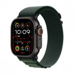 Apple Watch Ultra 2, 49 mm, Alpine Loop, Medium, juodo titano spalvos / tamsiai žalias - I&scaron;manusis laikrodis