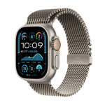 Apple Watch Ultra 2, 49 mm, Titanium Milanese Loop, Medium, nerūdijančio plieno spalvos - I&scaron;manusis laikrodis
