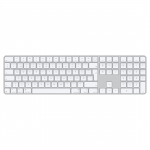 Magic Keyboard with Touch ID and Numeric Keypad, SWE, white - Belaidė klaviatūra