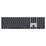 Magic Keyboard with Touch ID and Numeric Keypad, ENG, black - Belaidė klaviatūra