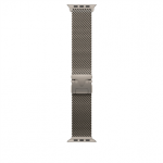 Apple Milanese Loop, 49 mm, Medium, natural titanium - Dirželis
