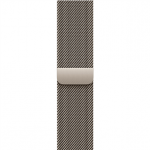 Apple Milanese Loop, 46mm, M/L, natural stainless steel - Dirželis