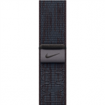 Apple Nike Sport Loop, 42mm, black/blue - Dirželis