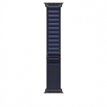 Apple Watch Alpine Loop, 49 mm, Large, black titanium, navy - Dirželis