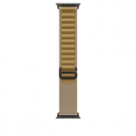 Apple Watch Alpine Loop, 49 mm, Large, black titanium, tan - Dirželis