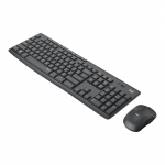 Logitech Slim Combo MK295, US, juoda - Klaviatūra ir pelė
