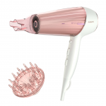 Philips DryCare Prestige, 2300 W, baltas/rožinis - Plaukų džiovintuvas