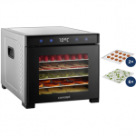 Concept, 650 W, digital, juoda - Grybų, vaisių ir daržovių džiovyklė