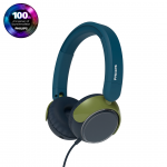 Philips TAK2000, mėlynos/žalios - Vaiki&scaron;kos ausinės