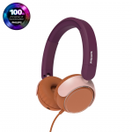 Philips TAK2000, violetinės/oranžinės - Vaiki&scaron;kos ausinės