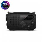 Philips TAR1609, juodas - Ne&scaron;iojamasis radijas su &scaron;viestuvu