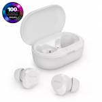Philips TAT1209, baltos - Belaidės ausinės