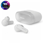 Philips TAT2000, baltos - Belaidės ausinės