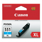 Ra&scaron;alo kasetė Canon CLI-551XLC (žydra) Prekė - 6444B001