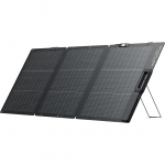 EcoFlow Solar Panel, 160 W, juoda - Ne&scaron;iojama saulės baterija