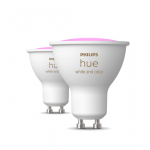 Philips Hue Smart Spotlight, white and color, GU10, 2 vnt - I&scaron;maniosios lemputės