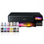 Spausdintuvas Epson EcoTank L8180, A3+, WiFi, Ethernet, SD, USB, black Prekė - C11CJ21402