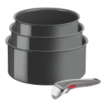 Tefal Ingenio Renew, 4 dalių, 16/18/20 cm - Prikaistuvių rinkinys + rankena