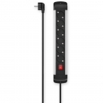 Hama Power Strip, 6 lizdai, 1,5 m, juodas - Ilgiklis